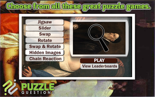 Free Titian Puzzle Games