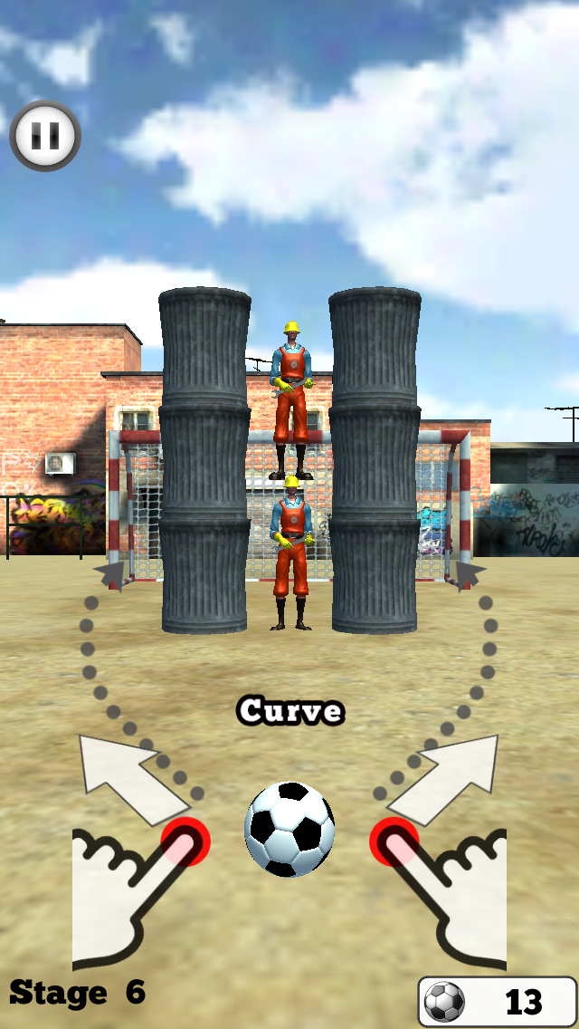 Fantastic Free Kick +Kick Wall Screen 1