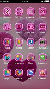 Fluffy Heart Pink Love Theme Screenshots 2