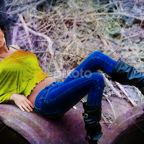beauty in color by Terenti Bittner - People Fashion