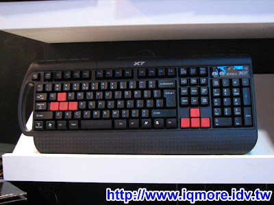 Computex 2008: A4tech雙飛燕 (鍵盤介紹) - 老貓測3C
