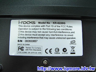 i-rocks KR-6220G 電競薄膜鍵盤 評測 - 老貓測3C