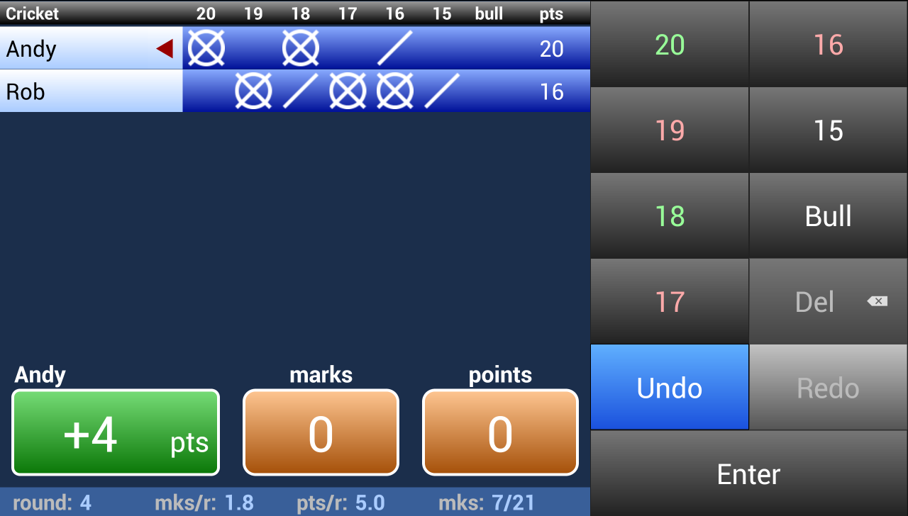Darts Scoreboard Android Apps on Google Play
