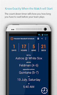 Free Houston Baseball Schedule Pro APK for PC