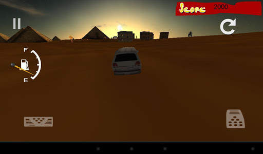 car drift desert