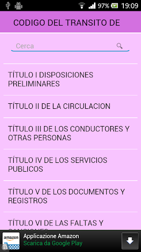 CODIGO DEL TRANSITO DE BOLIVIA