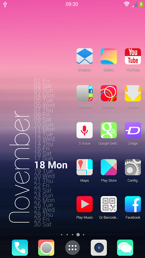 7 Theme HD nova adw apex icon - screenshot