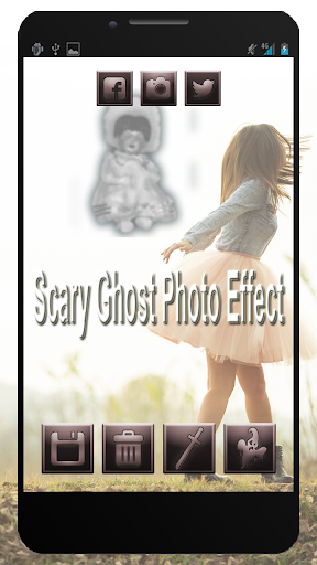 Scary Ghost Photo Effect