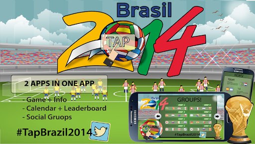 Tap Brazil2014 Calendar Game