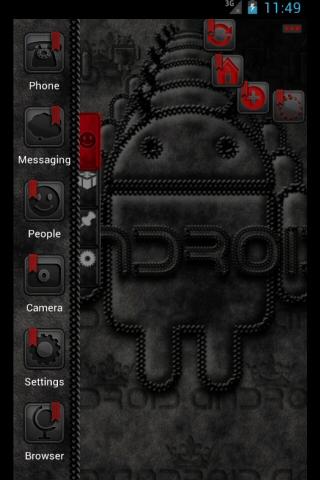 TSFShell Theme Black Android