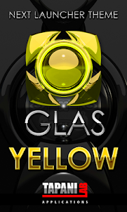 Lastest Next Launcher Theme g. yellow APK for PC