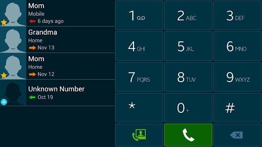 【免費個人化App】ExDialer Theme - N4 Dark-APP點子