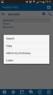 Download Italian - Spanish dictionary APK