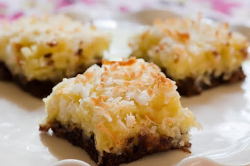 Cookie Dough Topped Brownies