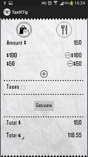 USA Tax & Tip Screenshots 1