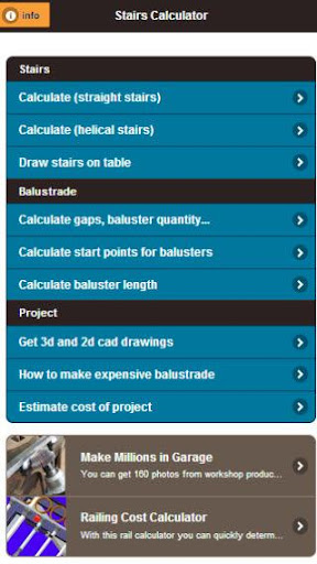 Balustrade + Stair Calculator