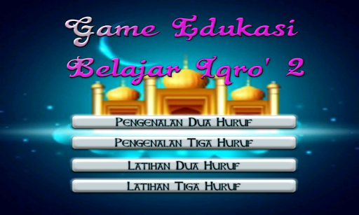 Game Edukasi Belajar Iqro 2