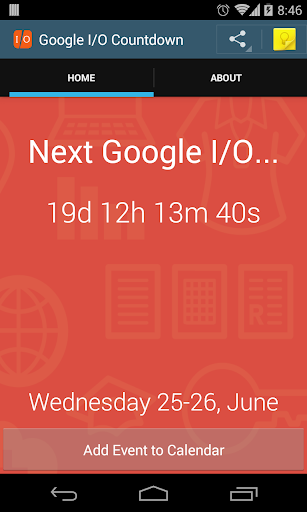 Google I O 14 Countdown