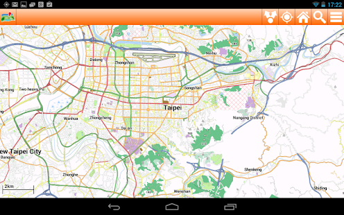 Taipei Offline mappa Map Screenshots 0