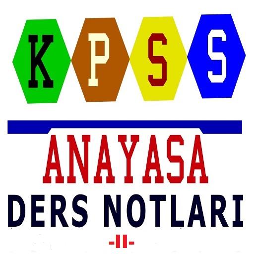 KPSS Anayasa Ders Notları-2