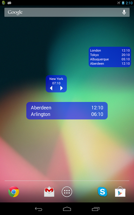   World Clock & Widget- screenshot 