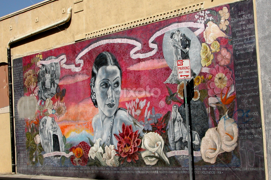 Delores Del Rio by Debbie Salvesen - City,  Street & Park Street Scenes