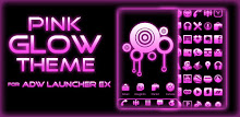 ADW Theme Pink Glow APK