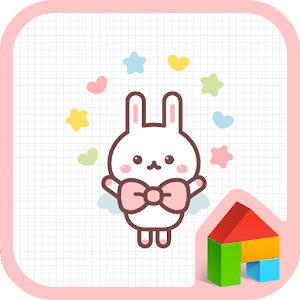 magic rabbit dodol theme.apk 4.1