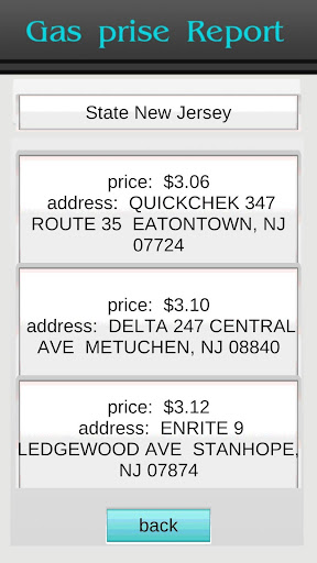 Gas Prices App