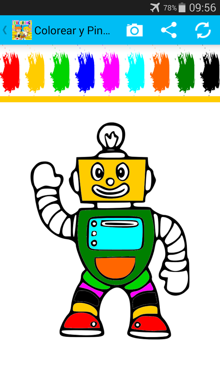 Children Coloring Book Screen 2