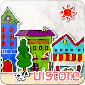 paper town LiveWallpaper logo