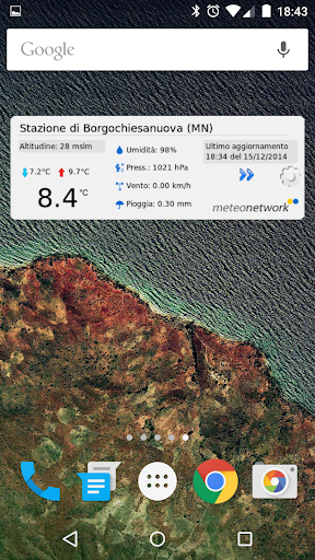 MeteoNetwork Widget