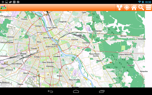 Warsaw Offline mappa Map Screenshots 1