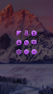 How to download Purple Go Apex Nova Icon Theme 1.9.9 unlimited apk for android