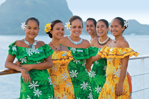 Gauguines_Railing - Don't pass up the chance to encounter authentic Polynesian culture aboard the Paul Gauguin.