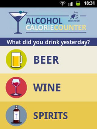 Alcohol Calorie Counter