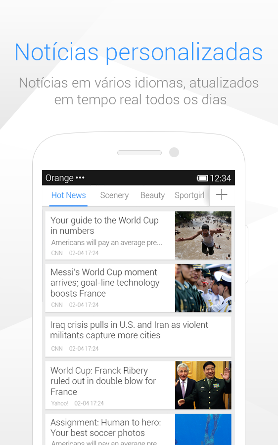 Baidu Browser- Navegador Web - screenshot