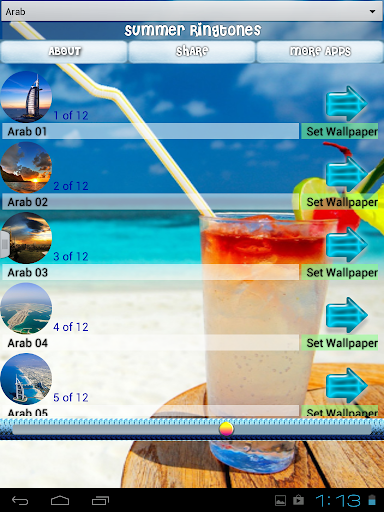 【免費娛樂App】Summer Ringtones and Wallpaper-APP點子