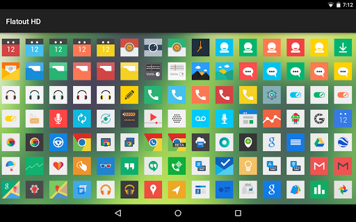 【免費個人化App】Flatout HD Multilauncher Theme-APP點子