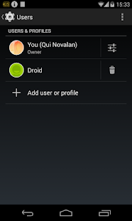 Multiple Users (Xposed mod) - screenshot thumbnail
