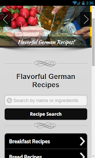 Android application German Recipes - Premium screenshot