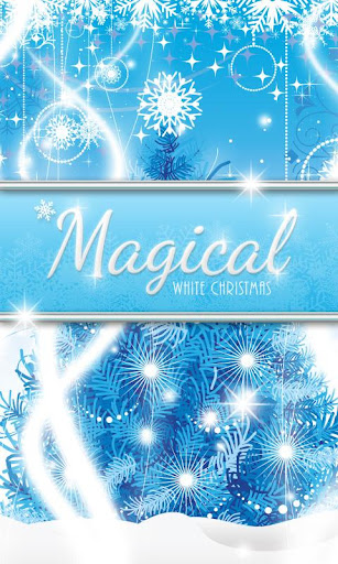 免費下載個人化APP|Magical White Christmas GO SMS app開箱文|APP開箱王