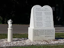 God's Ten Commandments Monument