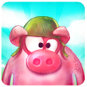 Pigs in The Bunker mobile app icon