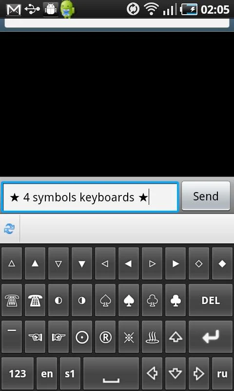 Symbols&Emoji Keyboard Pro - screenshot