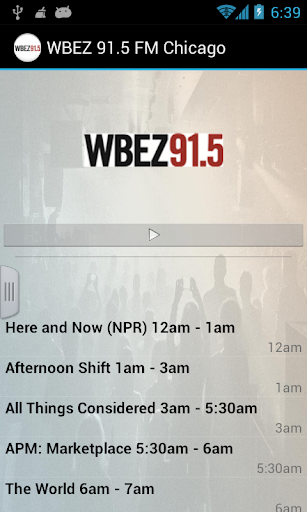 WBEZ 91.5 FM