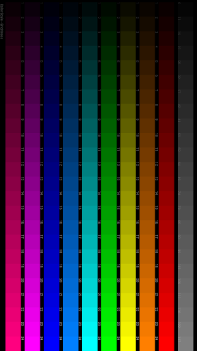 【免費工具App】Color Test 螢幕色彩測試-APP點子