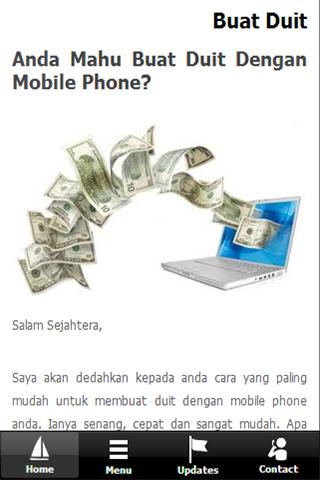 Buat Duit Dengan Smartphone