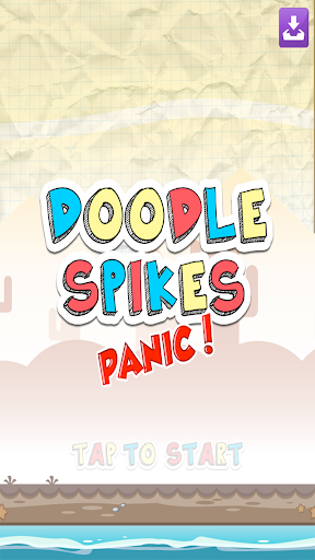 Doodle Spikes Panic