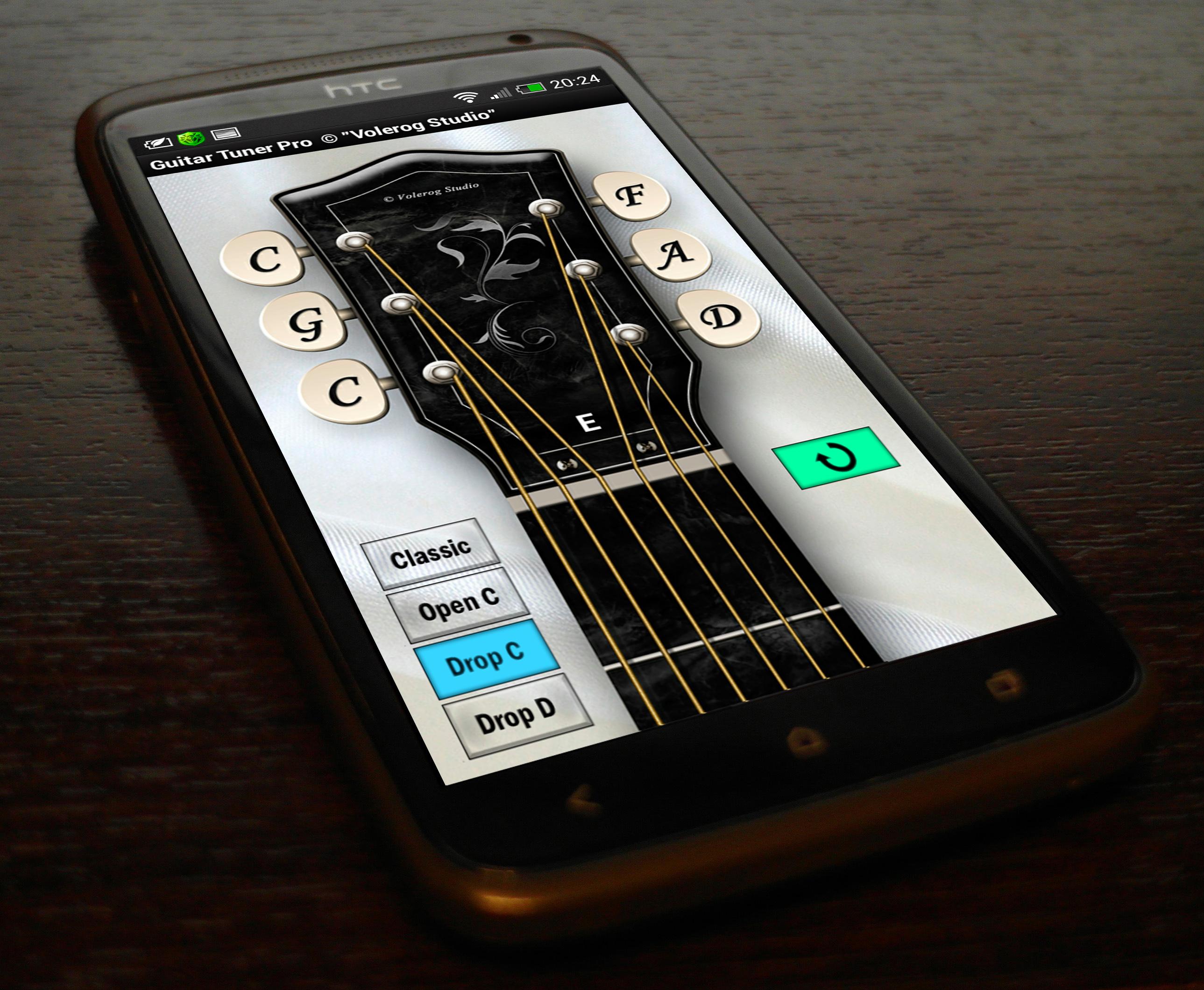 Android application Tuning Your Guitar Pro (Tuner) screenshort